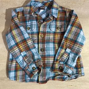 Tea Collection Flannel Shirt Boys